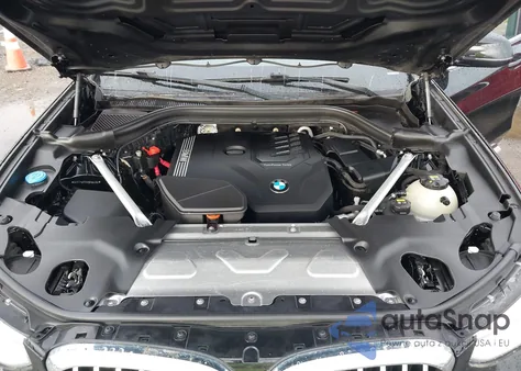 2021 BMW X3 xDrive30I из США, поврежденный, VIN 5UXTY5C01M9F66489